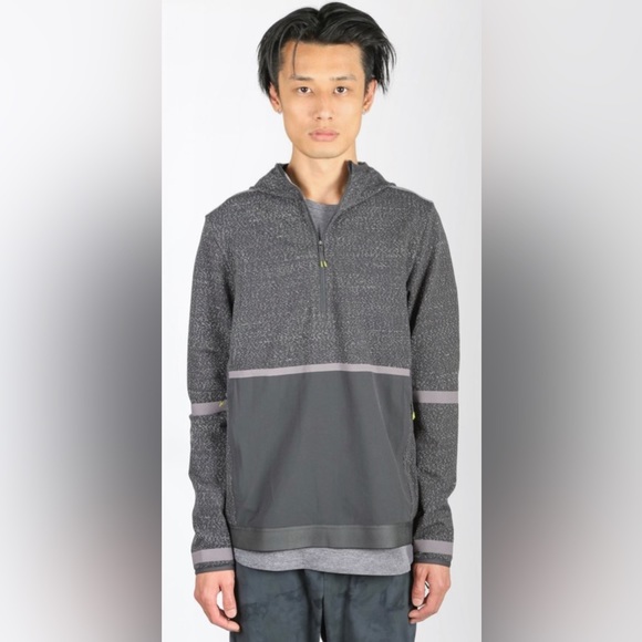 New Men’s Lululemon Take the Moment 1/2 zip Robert Geller hoodie • hooded XXL - Picture 3 of 15